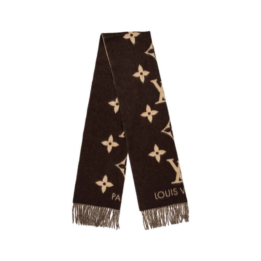 Louis Vuitton Cashmere Monogram Reykjavik Scarf